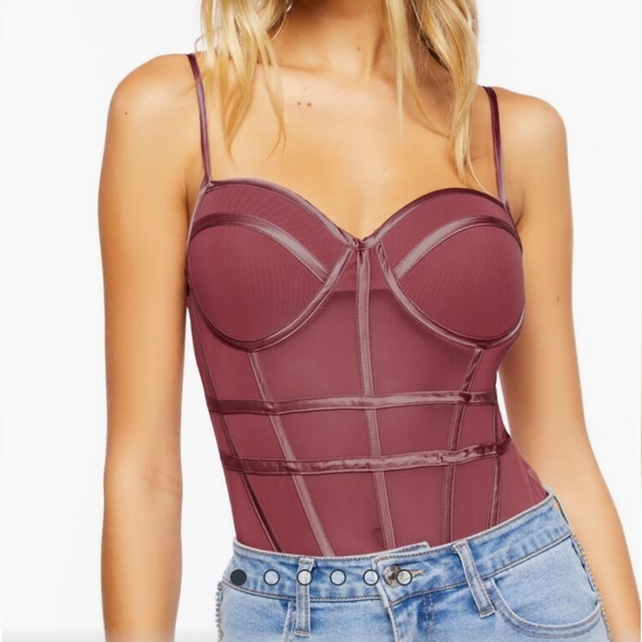 COPY - NWT Mesh Caged Bodysuit - Picture 2 of 7